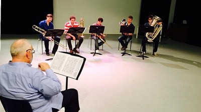 Clase magistral de Tuba y repertorio orquestal impartida por el maestro Roger Bobo en el Conservatorium van Amsterdam.