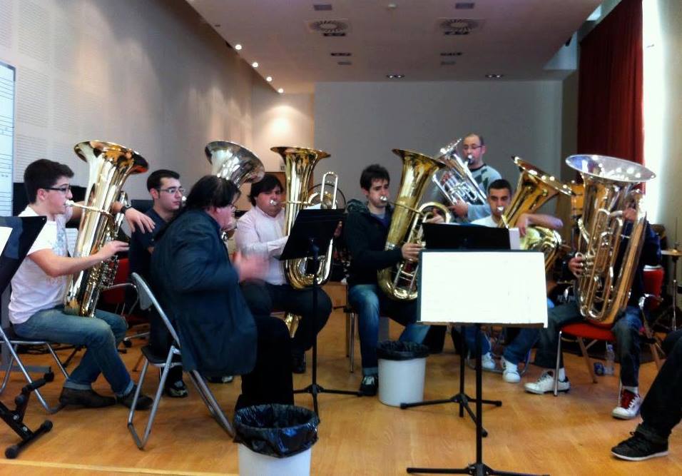 Master-Class de Tuba impartida por el maestro Mel Culbertson en Gijón