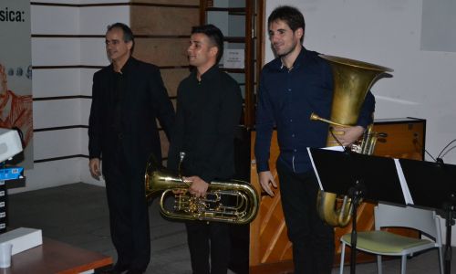 Evento multidisciplinar realizado por Sonoro Brass Ensemble en la Casa Museo Benito Pérez Galdós de Las Palmas de Gran Canaria.